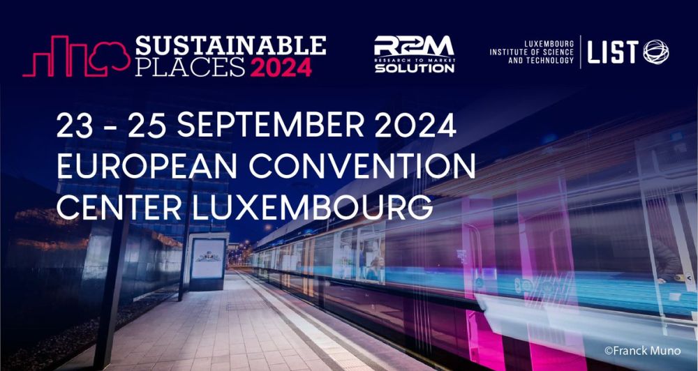 BuiltHub Project at Sustainable Places 2024 banner