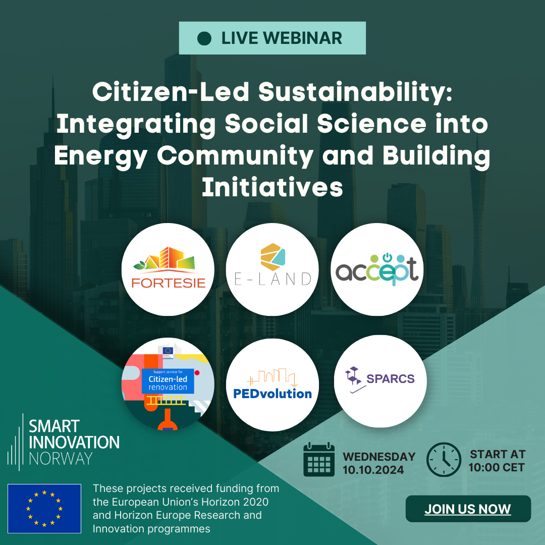 Citizen-Led Sustainability: Integrating Social Science into Energy Communities and Building Initiatives banner