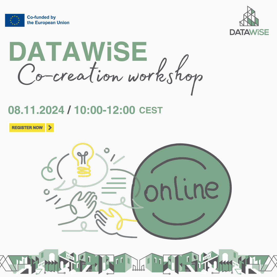 DATAWiSE co-creation workshop Event banner