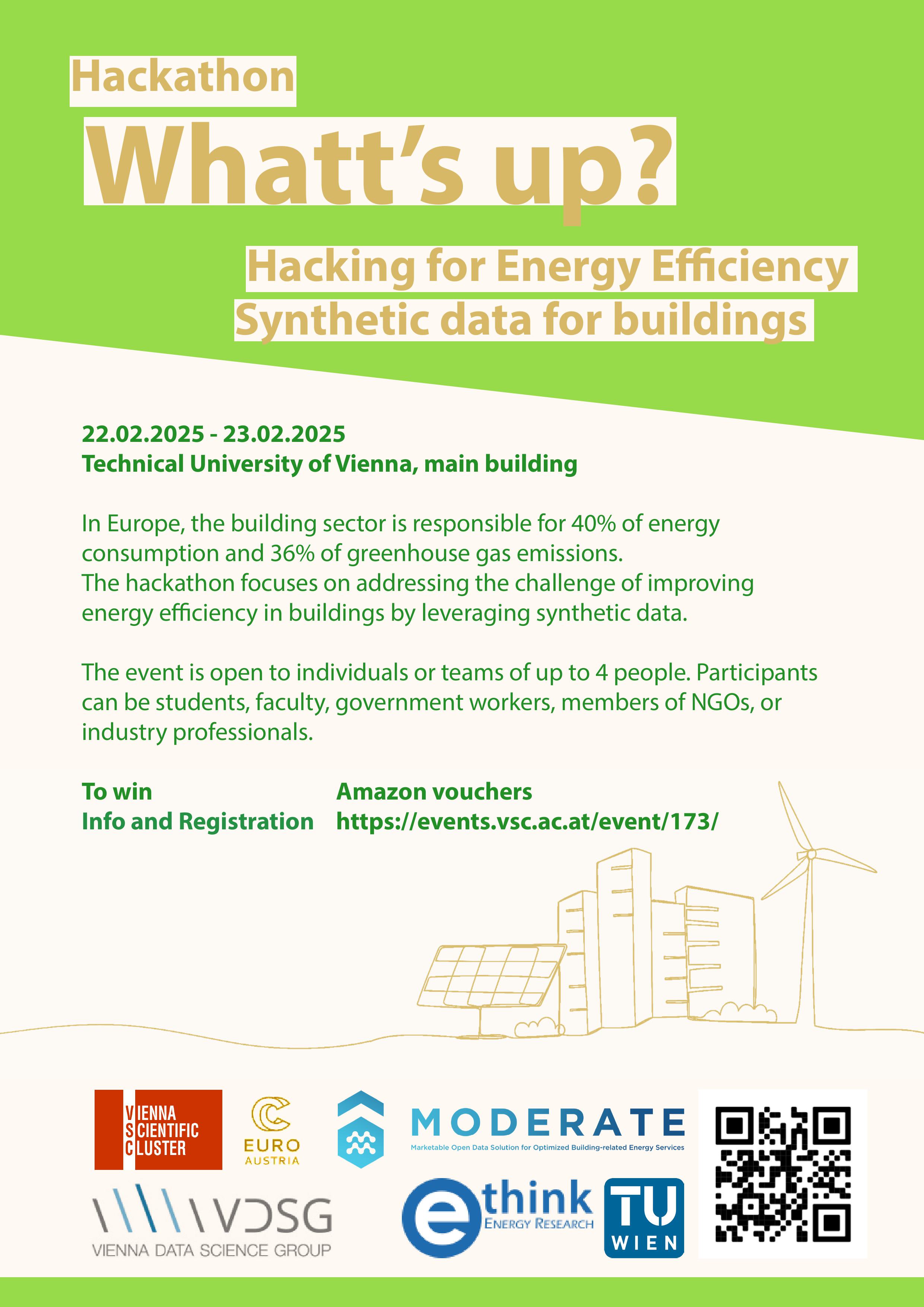 What&rsquo;s up? Hacking for Energy Efficiency - Synthetic data for buildings  banner